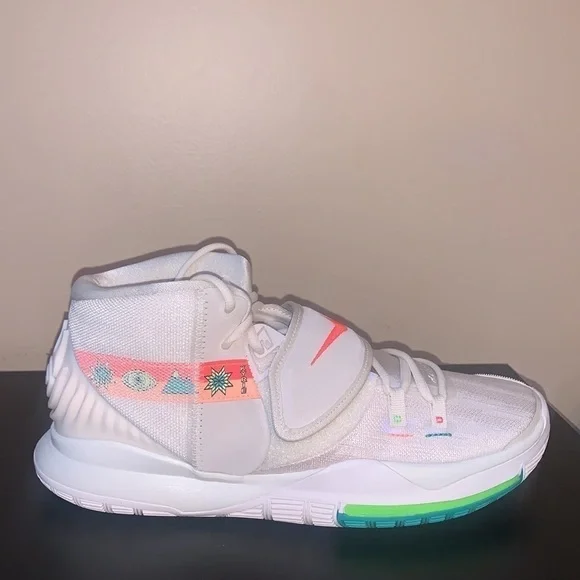 Nike Kyrie 6 N7 Cream Flash Mens Size 10.5 Sneakers